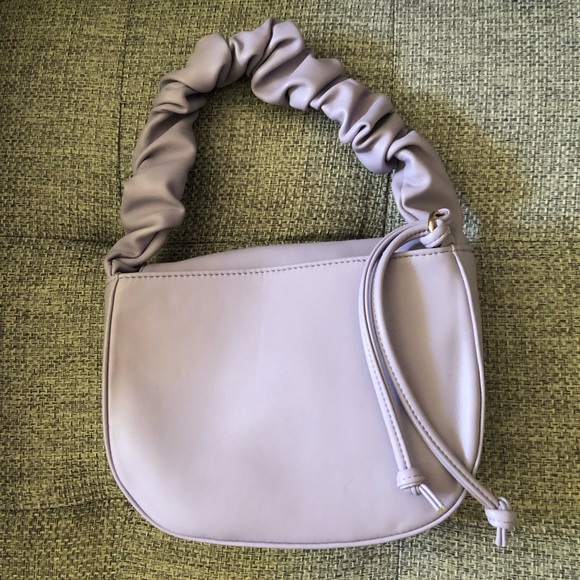 French Connection Truffle Collection ruched handle bag in Purple - Picture 2 of 16